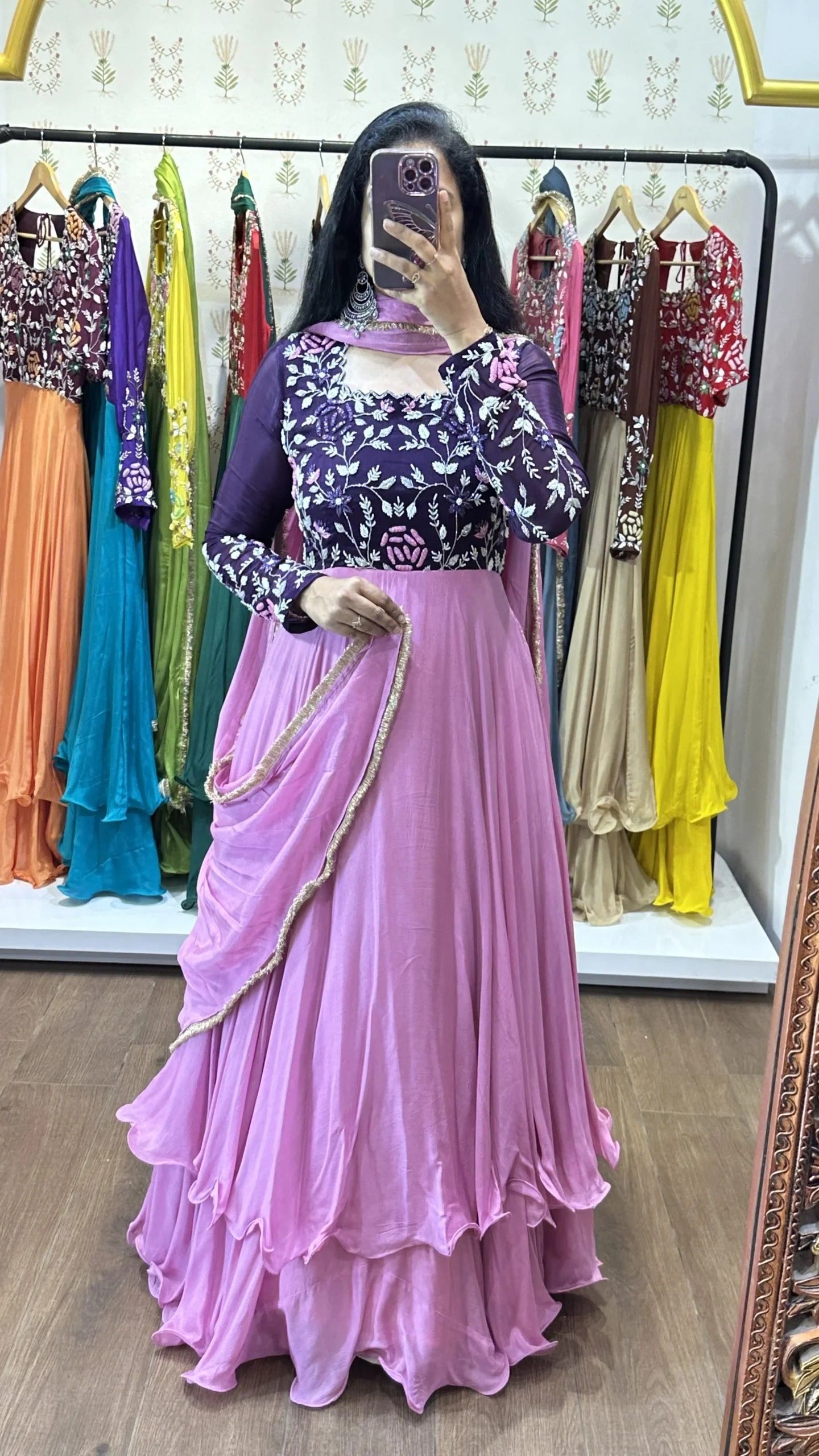 Nitya Purple & Pink