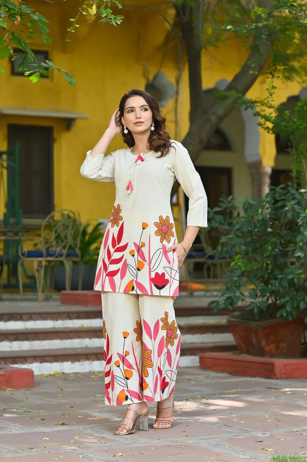 BloomVerse Cotton Co-ord Set