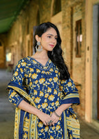 Royal Marigold Cotton Set
