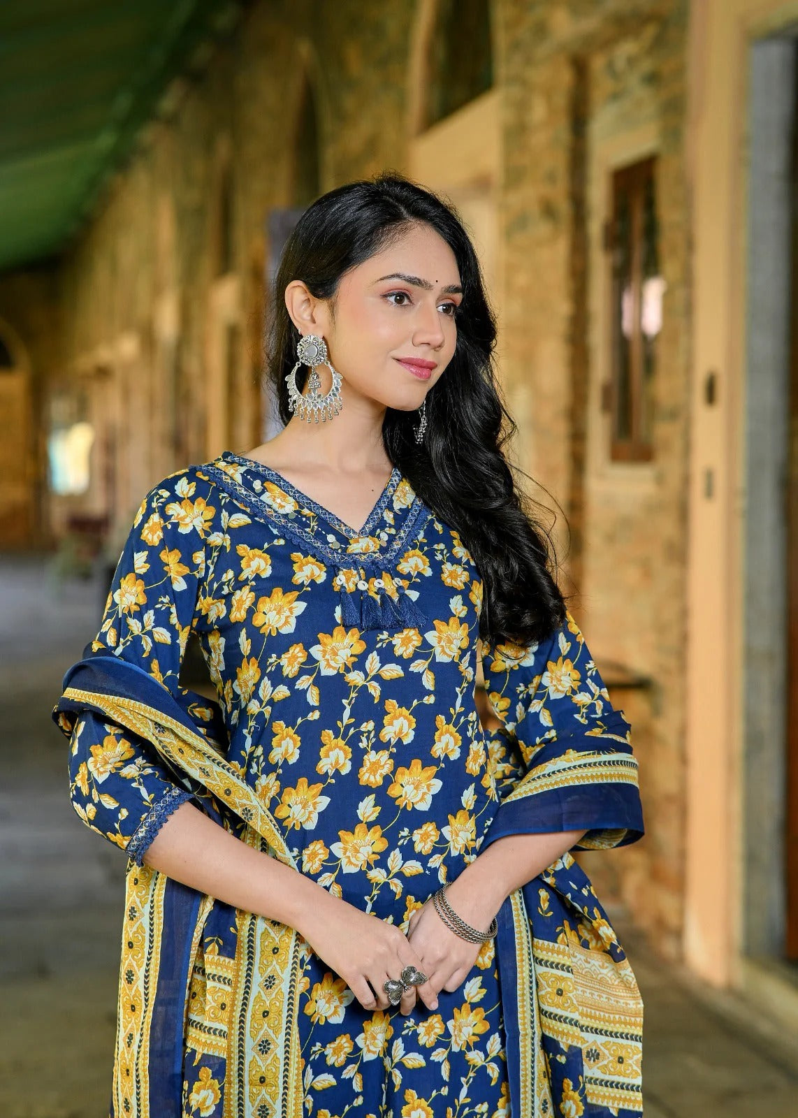 Royal Marigold Cotton Set