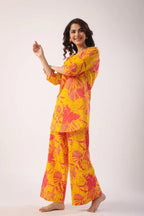 Zesty Bloom Taj Cotton Co-ord Set