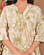 Olive Garden Cotton Co-ord Set