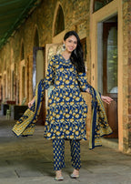 Royal Marigold Cotton Set