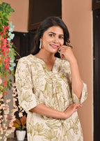 Olive Garden Cotton Co-ord Set